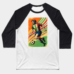 Soccer Striker Football Baseball T-Shirt